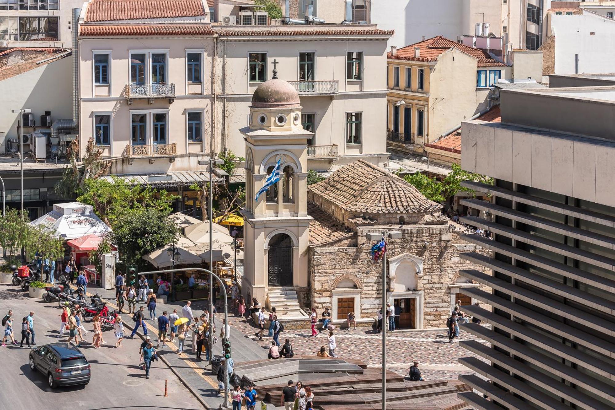 Stylish Studio: Acropolis View In Monastiraki Sq. * Atény